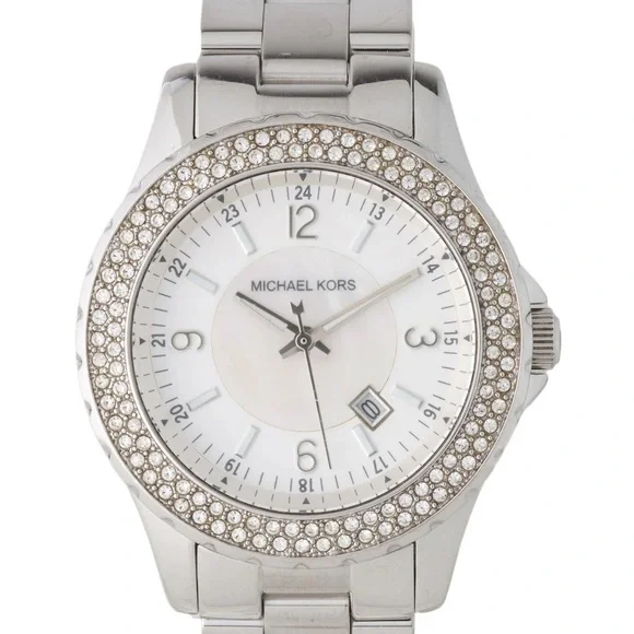 Michael Kors Madison Crystallized Watch - Picture 2 of 5